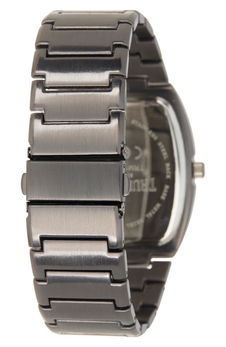 True Religion Chronograph Bracelet Watch, 43mm, Alternate, color, Black