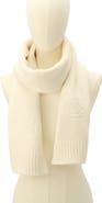 COACH Embossed Logo Merino Wool Blend Scarf