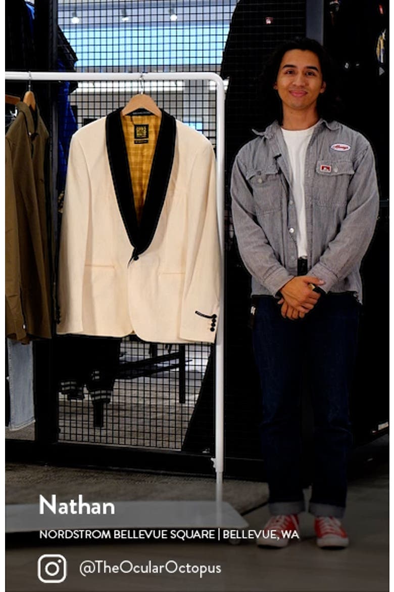 Ivory Champagne Velvet Dinner Jacket video