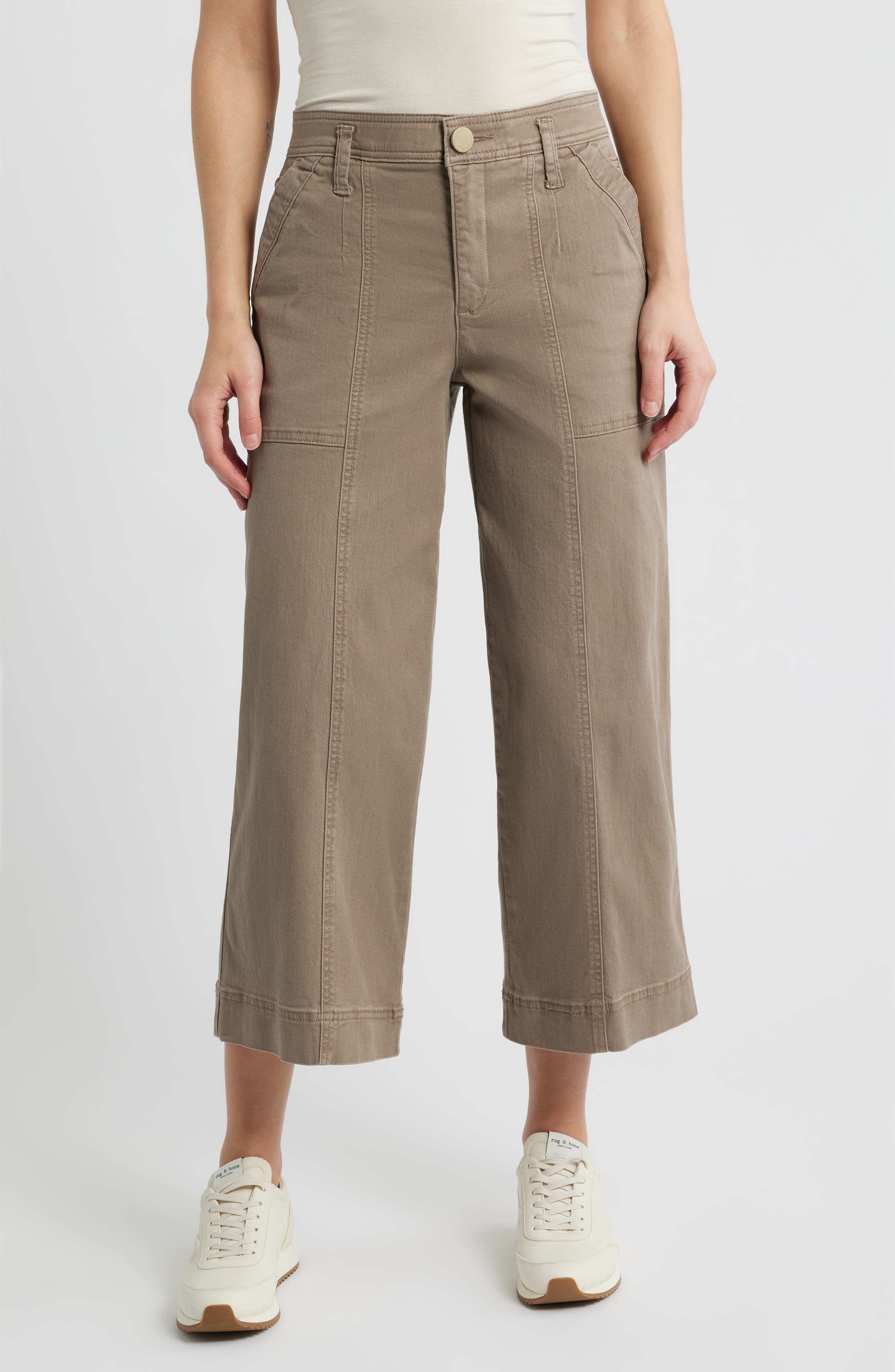 Skyrise Crop Wide Leg Utility Pants - image 3