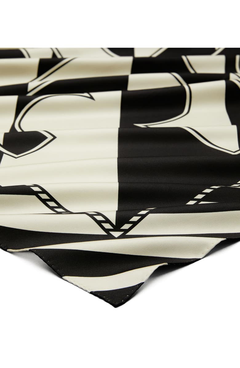 Tory Burch Candy Wrapper Silk Square Scarf, Alternate, color, 