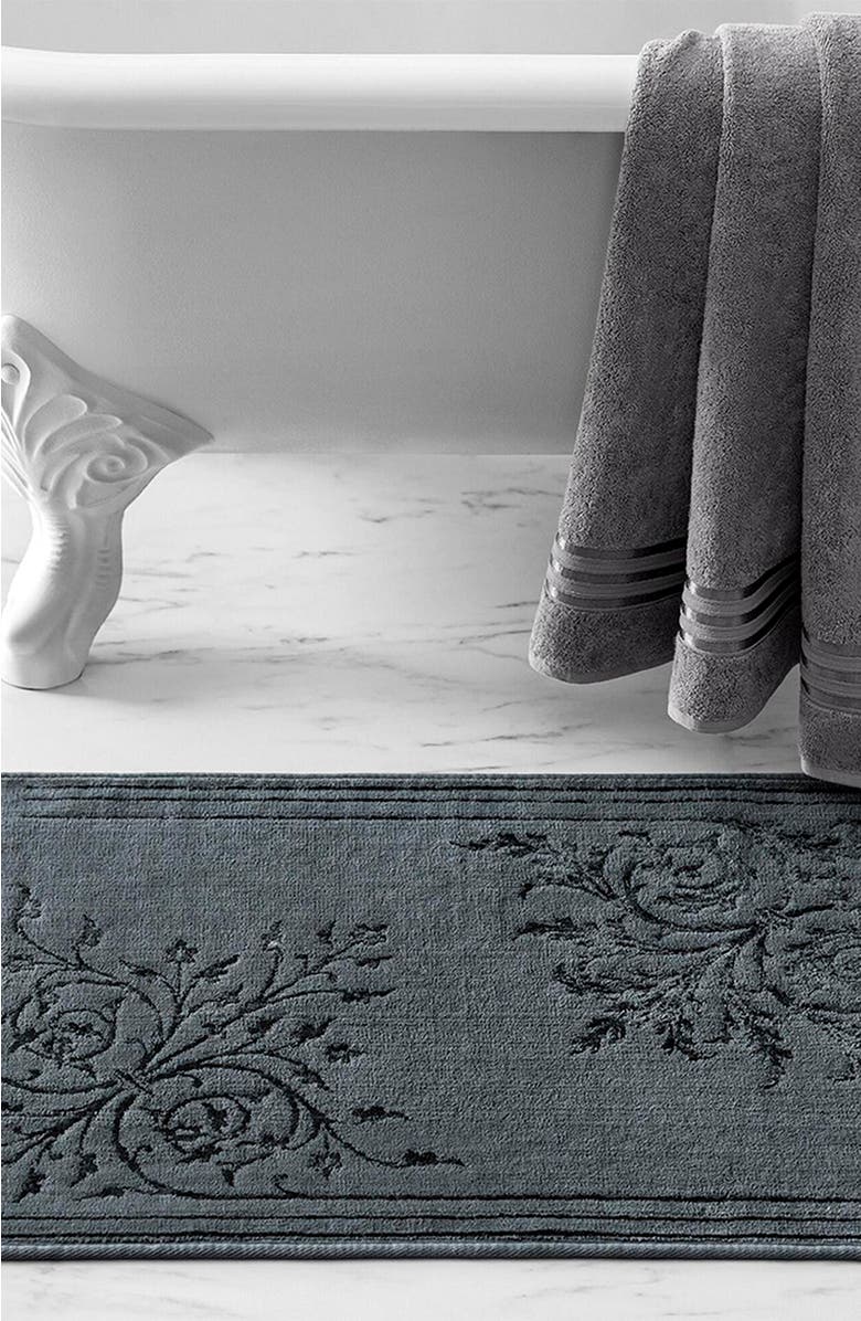 Togas Donati Bath mat, Alternate, color, Grey