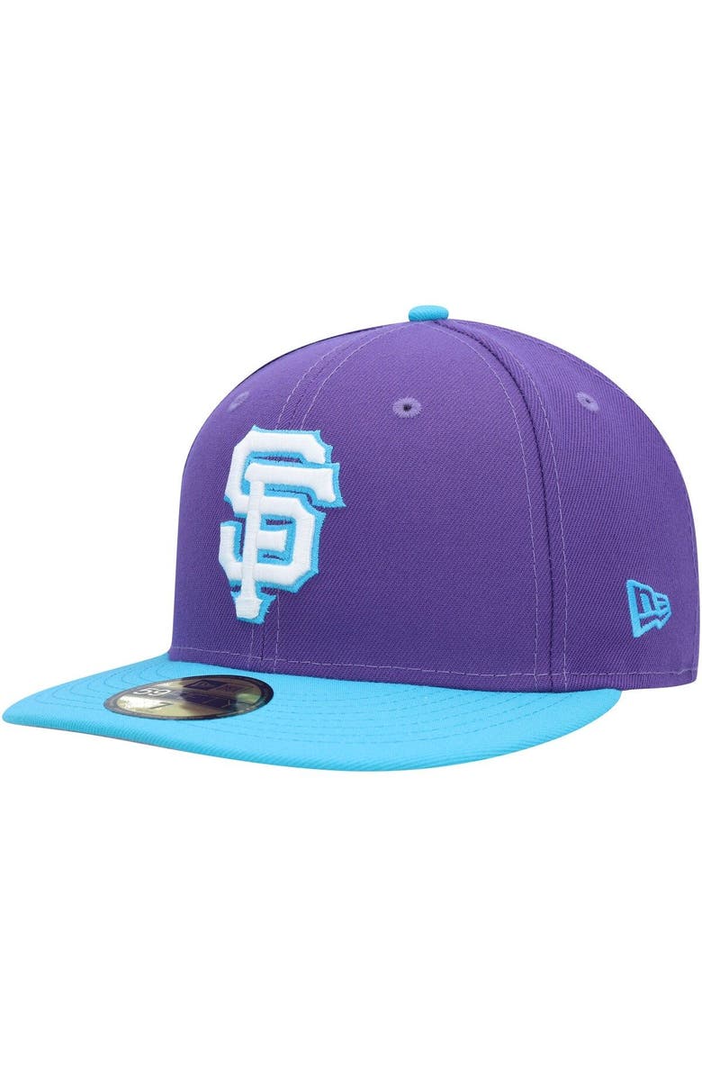 New Era Men's New Era Purple San Francisco Giants Vice 59FIFTY Fitted Hat, Alternate, color, Purple
