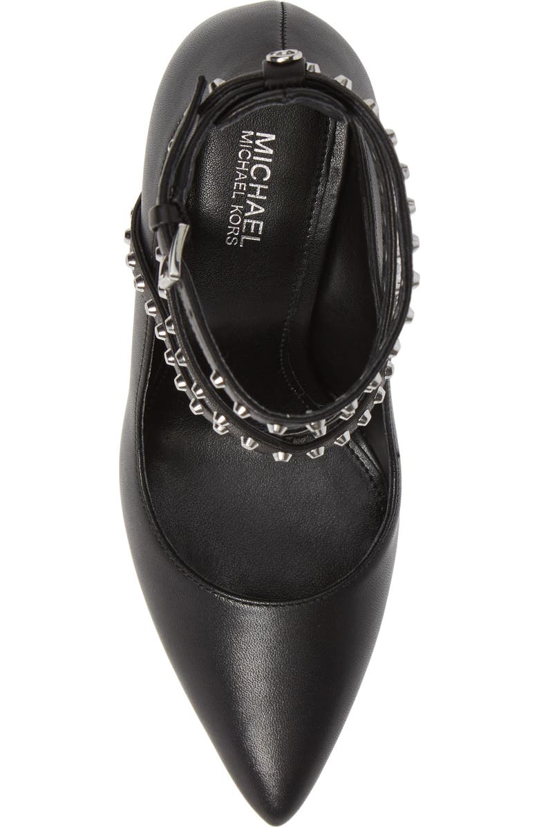 MICHAEL Michael Kors Jeannie Studded Ankle Wrap Pump, Alternate, color,