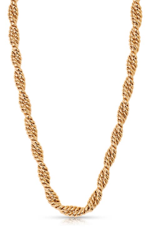 Twisted Strands Necklace