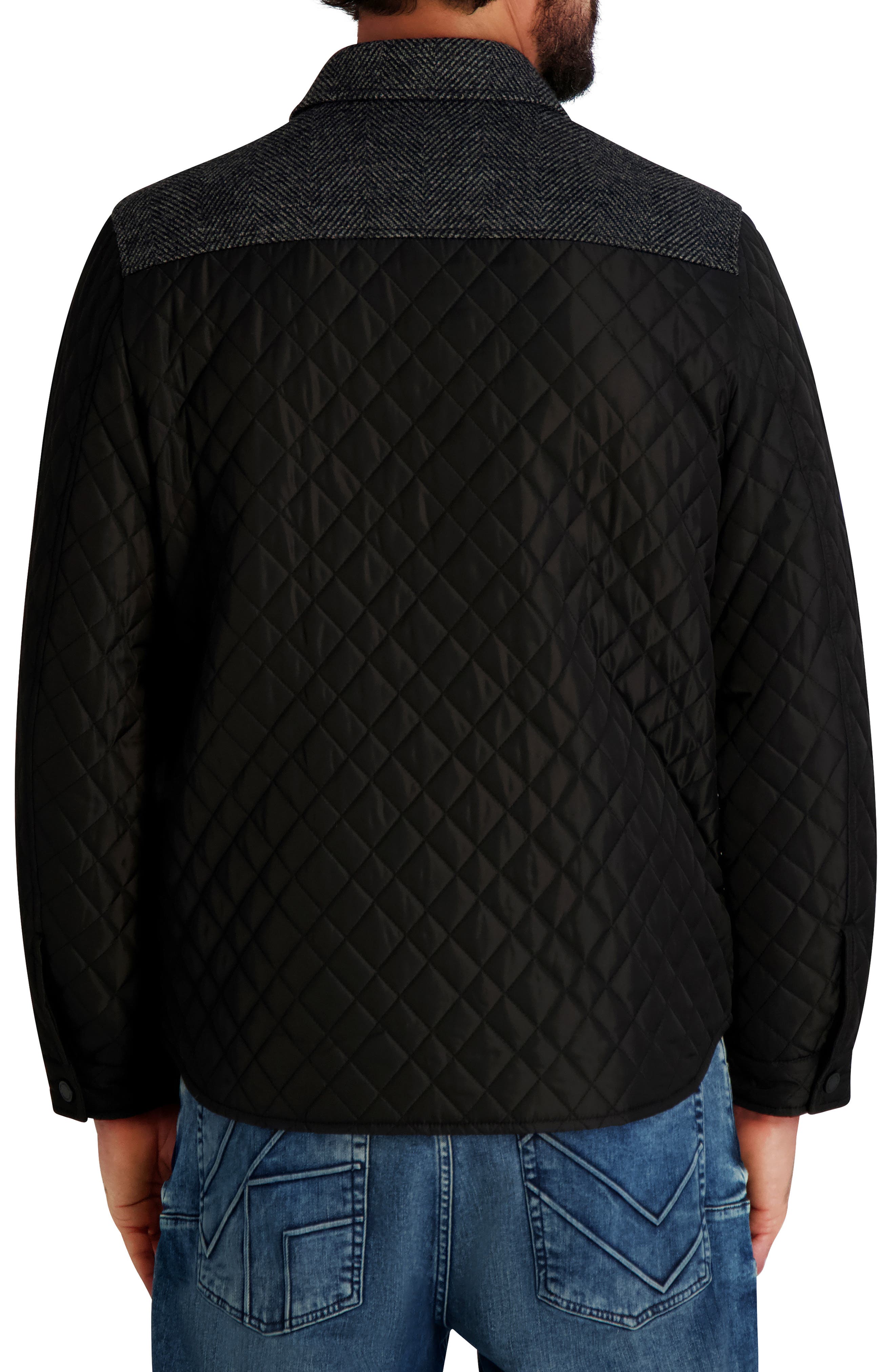 Mixed Media Trucker Jacket - image 2