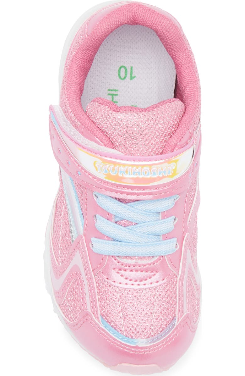 Tsukihoshi Glitz Washable Sneaker, Alternate, color, Pink/ Light Blue