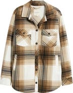 Thread & Supply Plaid Polar Fleece Shacket