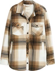 Thread & Supply Plaid Polar Fleece Shacket