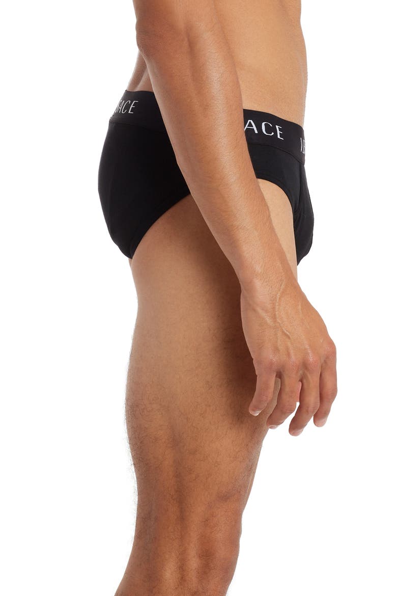 Logo Briefs, Alternate, color, BLACK