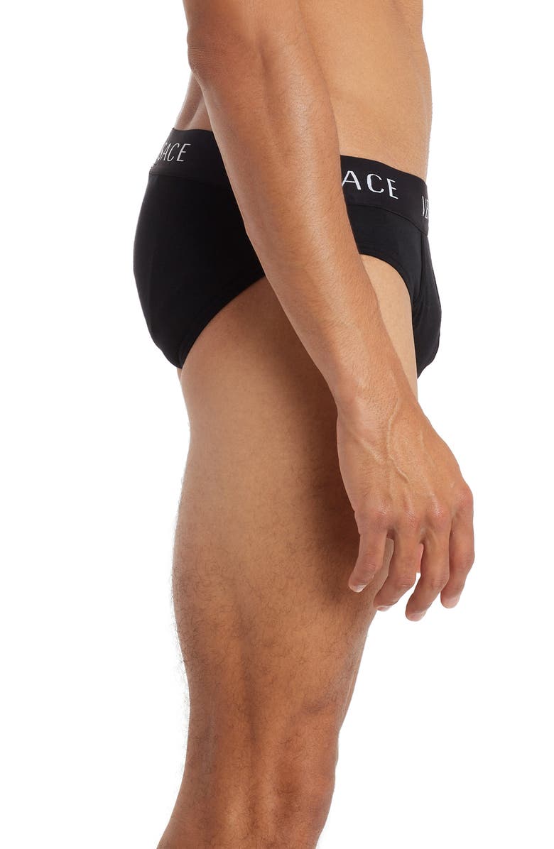 Versace Logo Briefs, Alternate, color,
