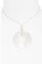 Monaco Circle Pendant Necklace