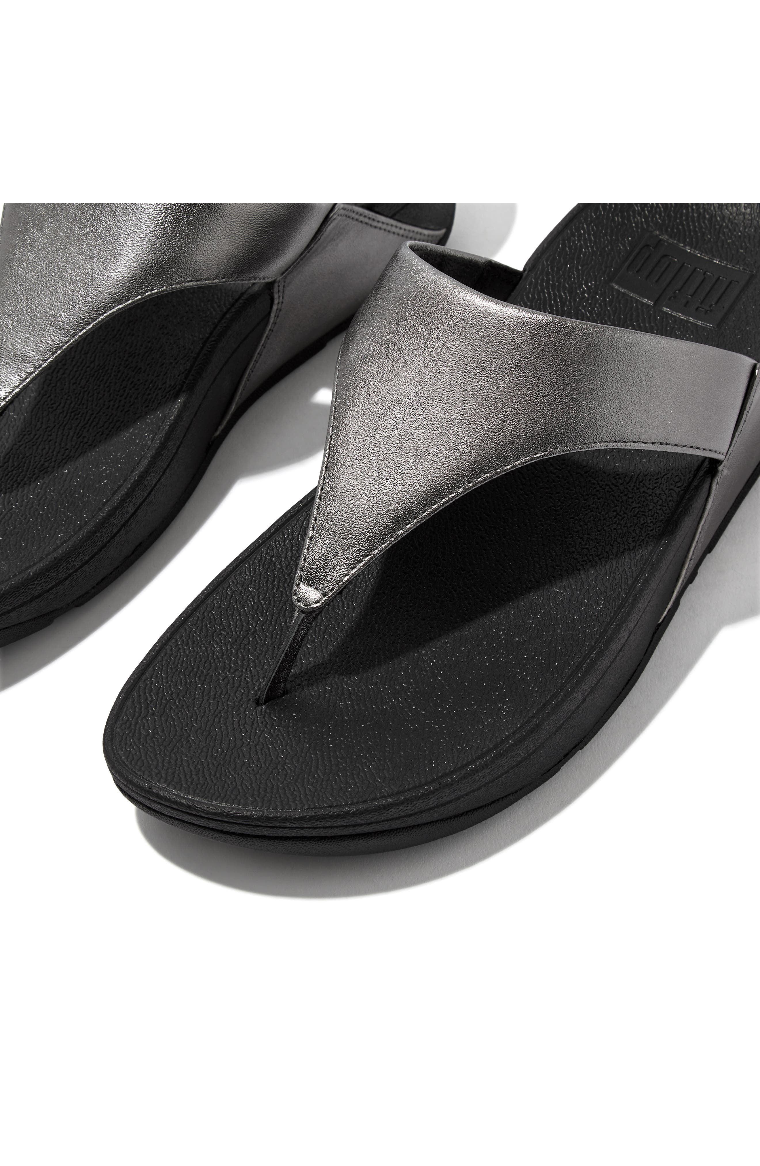FitFlop Lulu Flip Flop, Alternate, color, Classic Pewter Mix