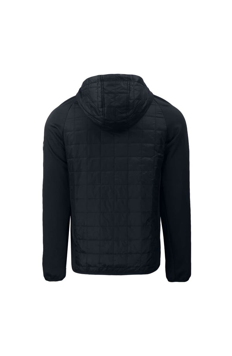 Cutter & Buck Men's Cutter & Buck  Black Texas Longhorns Vault Rainier Eco Hybrid PrimaLoft Full-Zip Jacket, Alternate, color, 