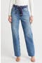 Clove High Waist Straight Leg Jeans