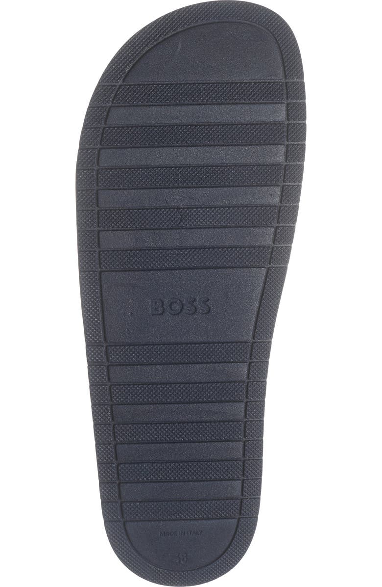 BOSS Aryeh Slide Sandal, Alternate, color, Dark Blue