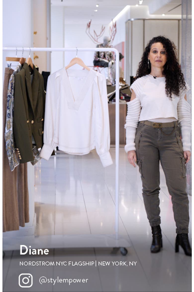 Osler Puff Shoulder Top video