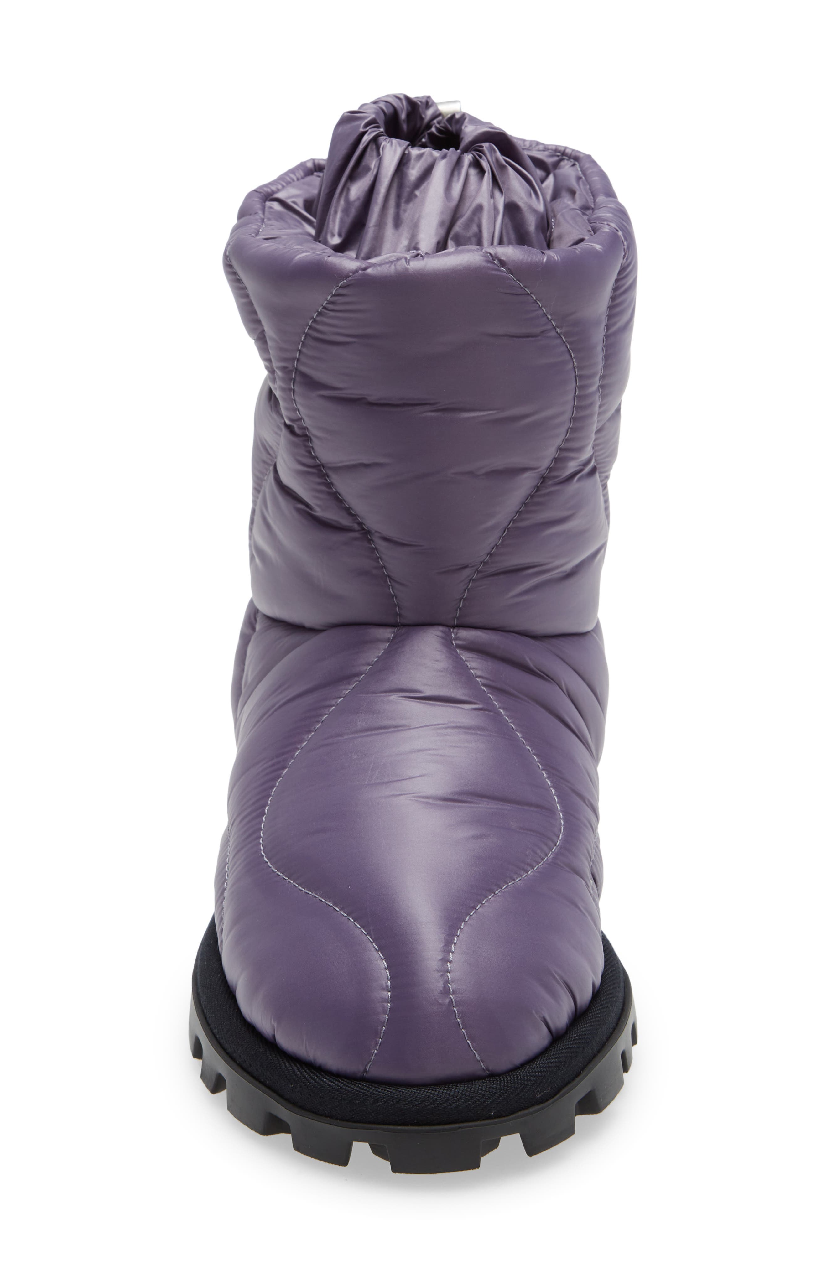 Quilted Bootie, Alternate, color, MIRTILLO