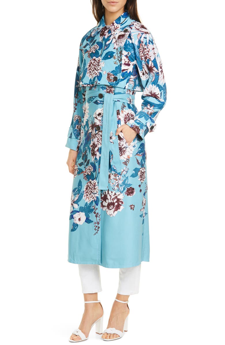 DVF Patsy Midi Dress & Jacket Set, Alternate, color, 
