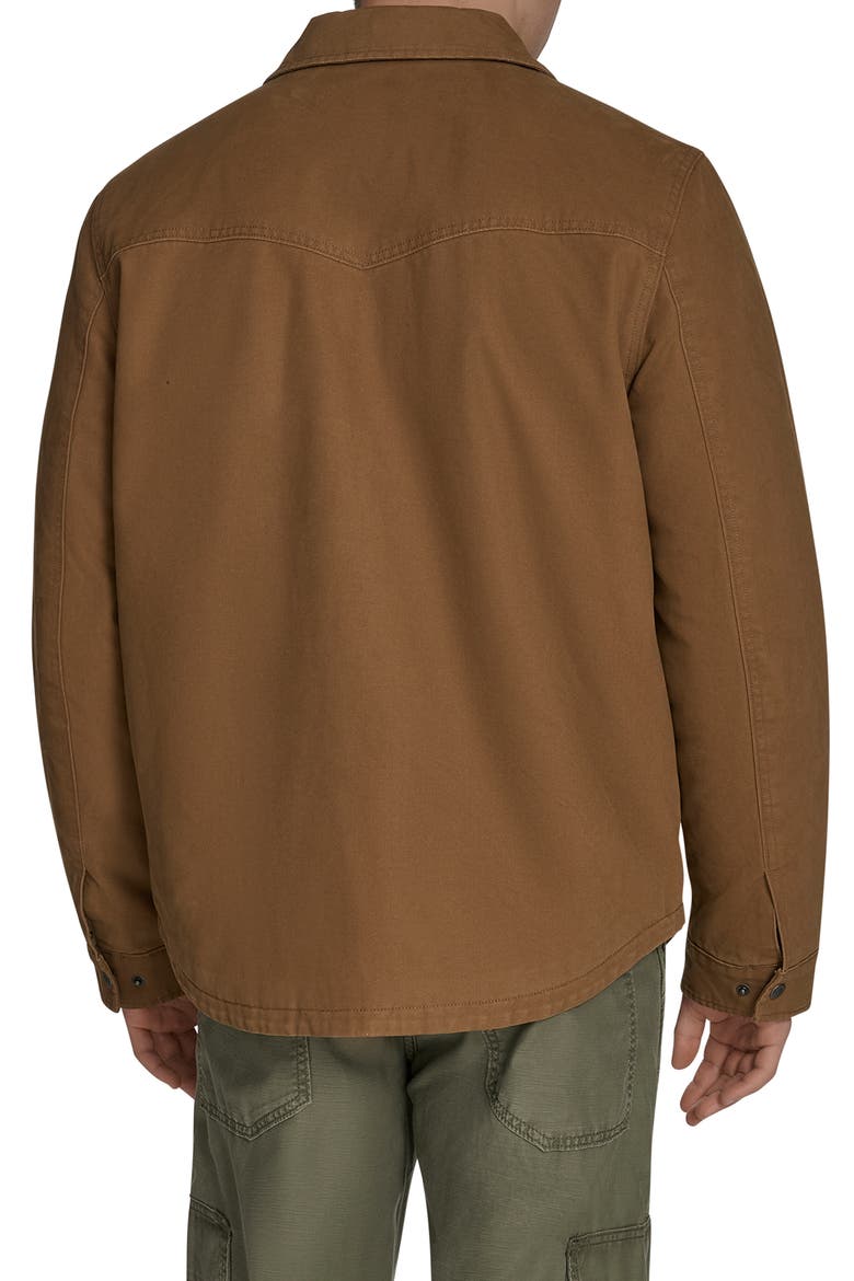 Western Shirt Jacket, Alternate, color, BROWN