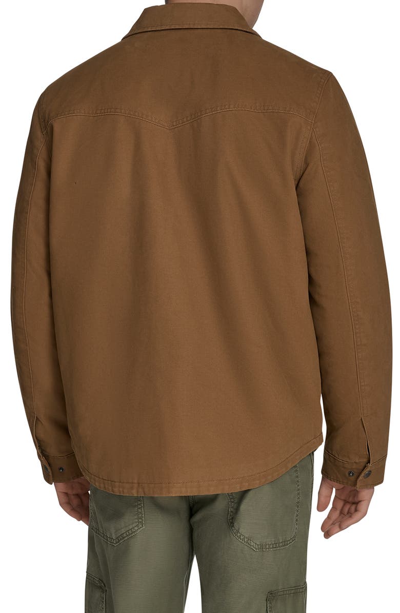 Levi's Western Shirt Jacket, Alternate, color, Brown