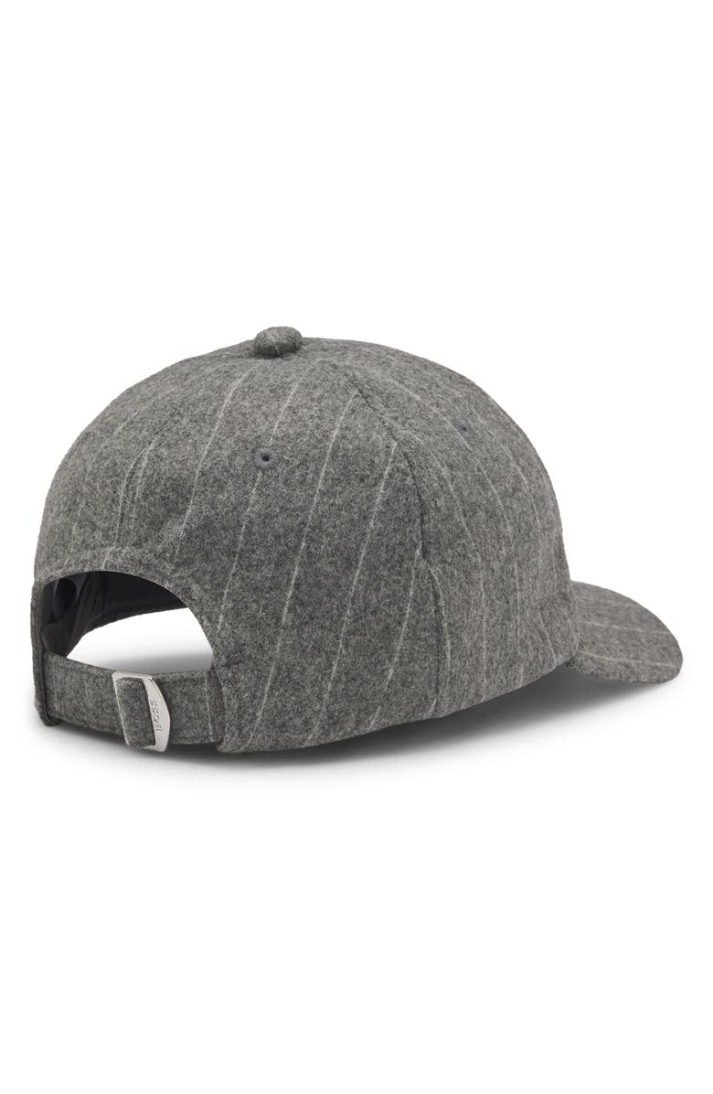 BOSS Zed Pinstripe Performance Baseball Cap, Alternate, color, Medium Grey