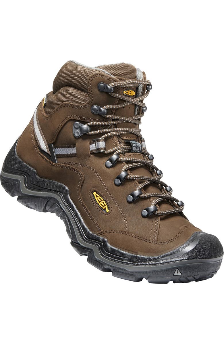 KEEN Duran II Waterproof Leather Mid Hiking Boot, Alternate, color,