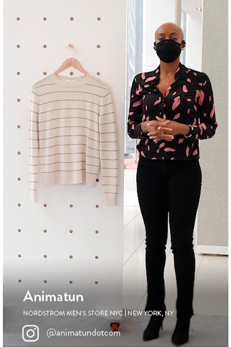 Stripe Wool & Cashmere Sweater video