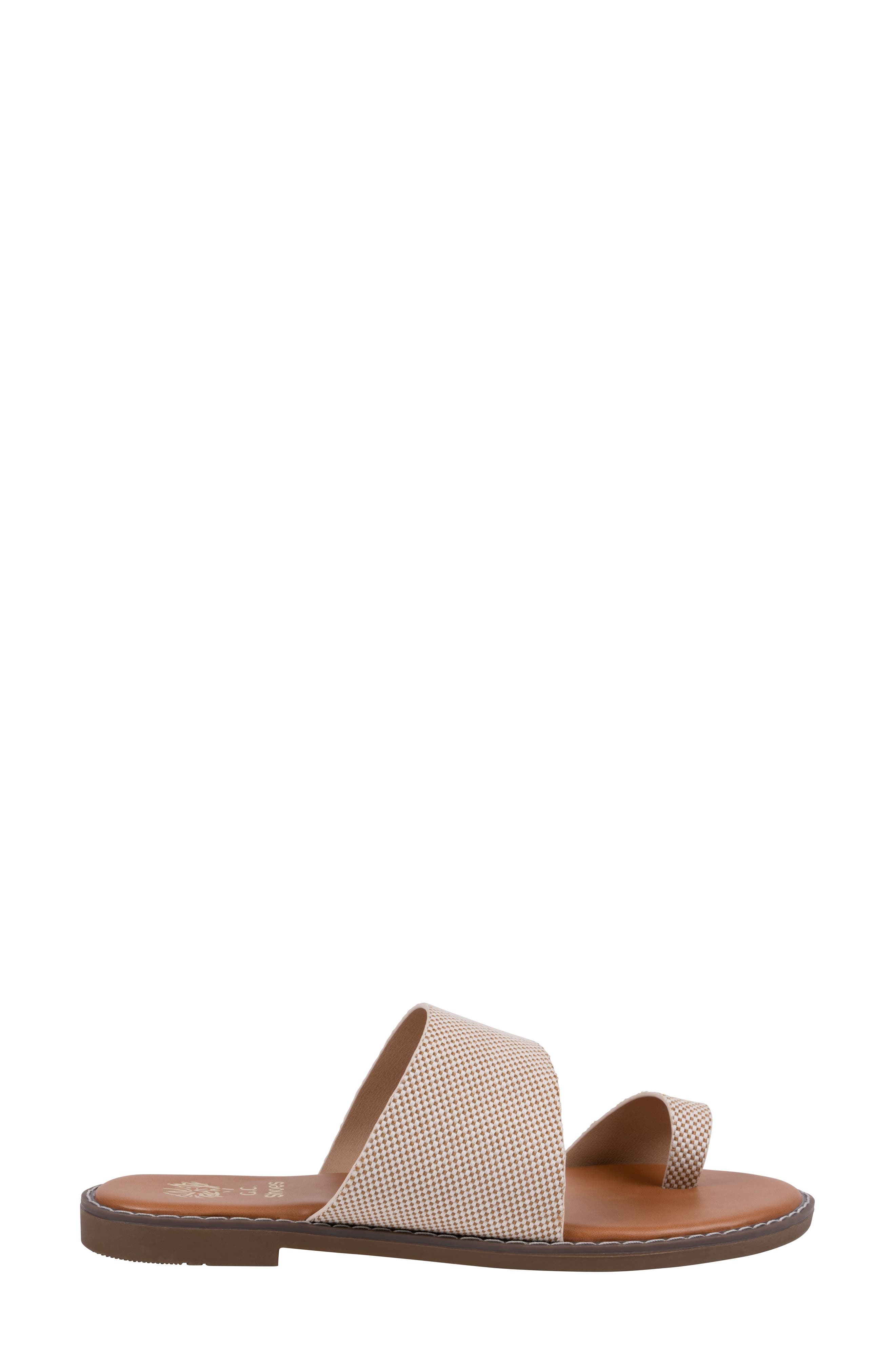 Florence Toe Loop Sandal, Alternate, color, IVORY