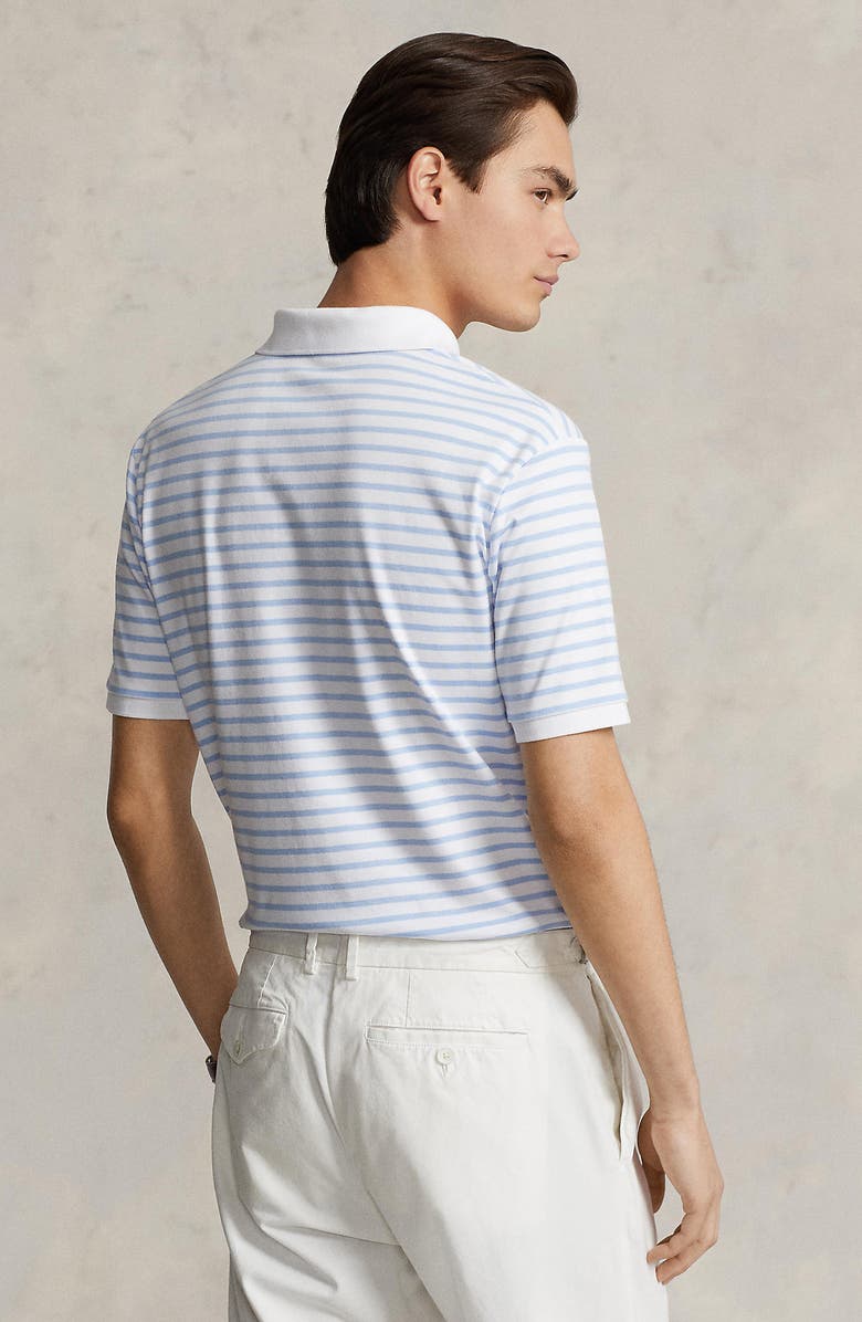 Polo Ralph Lauren Classic Fit Stripe Logo Embroidered Polo, Alternate, color, 