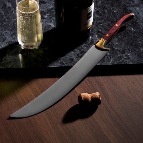 Viski Champagne Saber In Silver