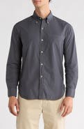 BUCK MASON Skyline Poplin Cotton Button-Down Shirt