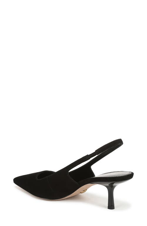 Veronica Beard Cashel Slingback Pointed Toe Pump In Black