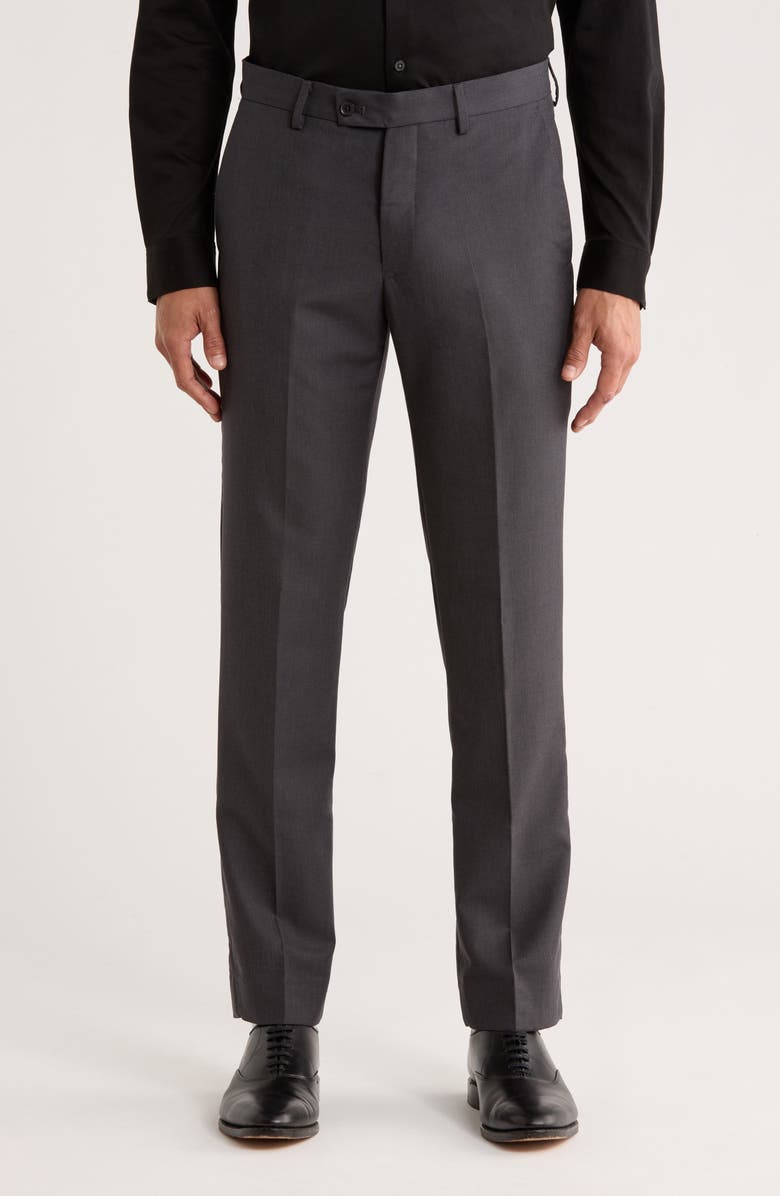 Scotch & Soda Amsterdam Trousers, Main, color, Charcoal