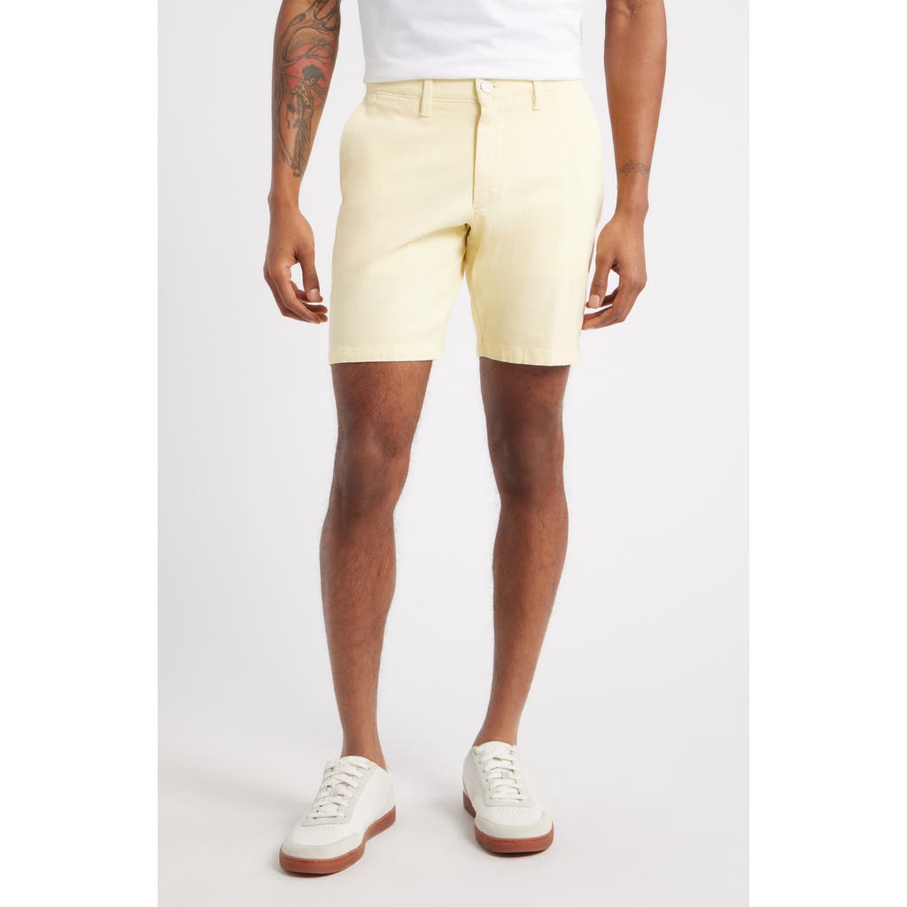 Dl1961 Jake Chino Shorts In Citron