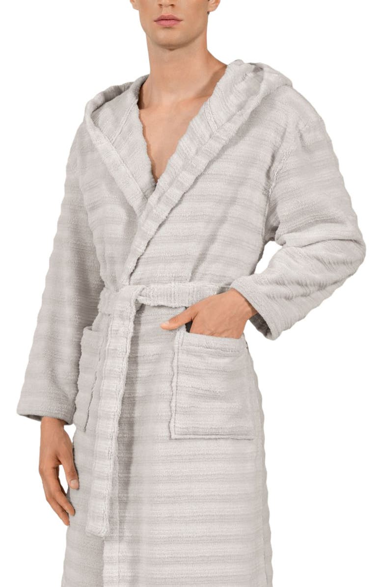 Togas Galio Unisex Bathrobe, Alternate, color, Grey
