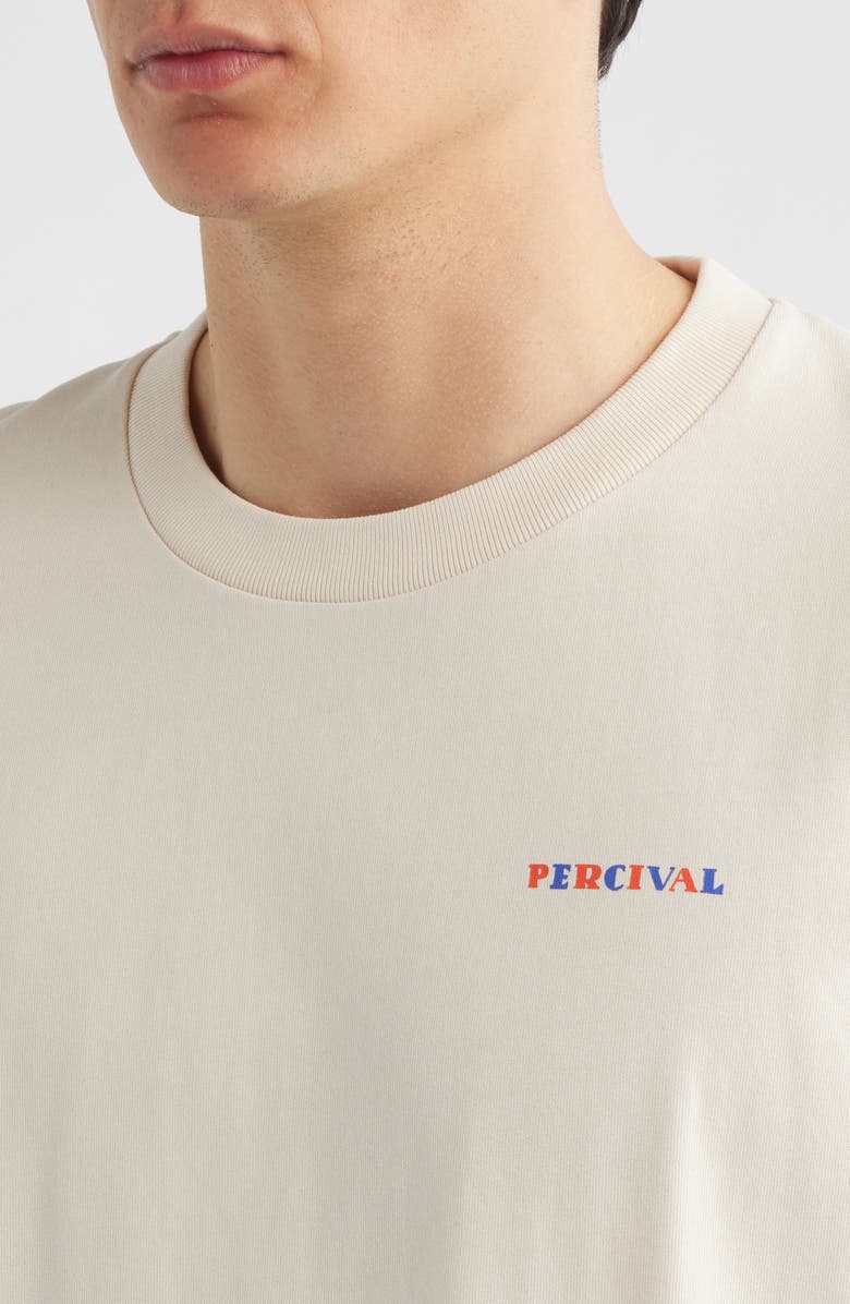 Percival Mixologist Martini Graphic T-Shirt, Alternate, color, Cream