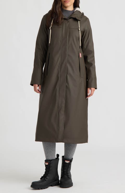 Sammy Water Repellent Long Rubberized Raincoat