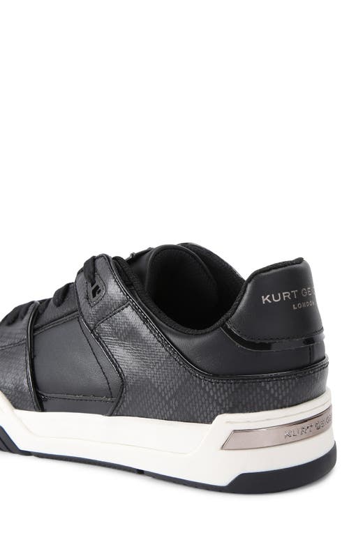 Kurt Geiger London Regan Low Top Sneaker In Black