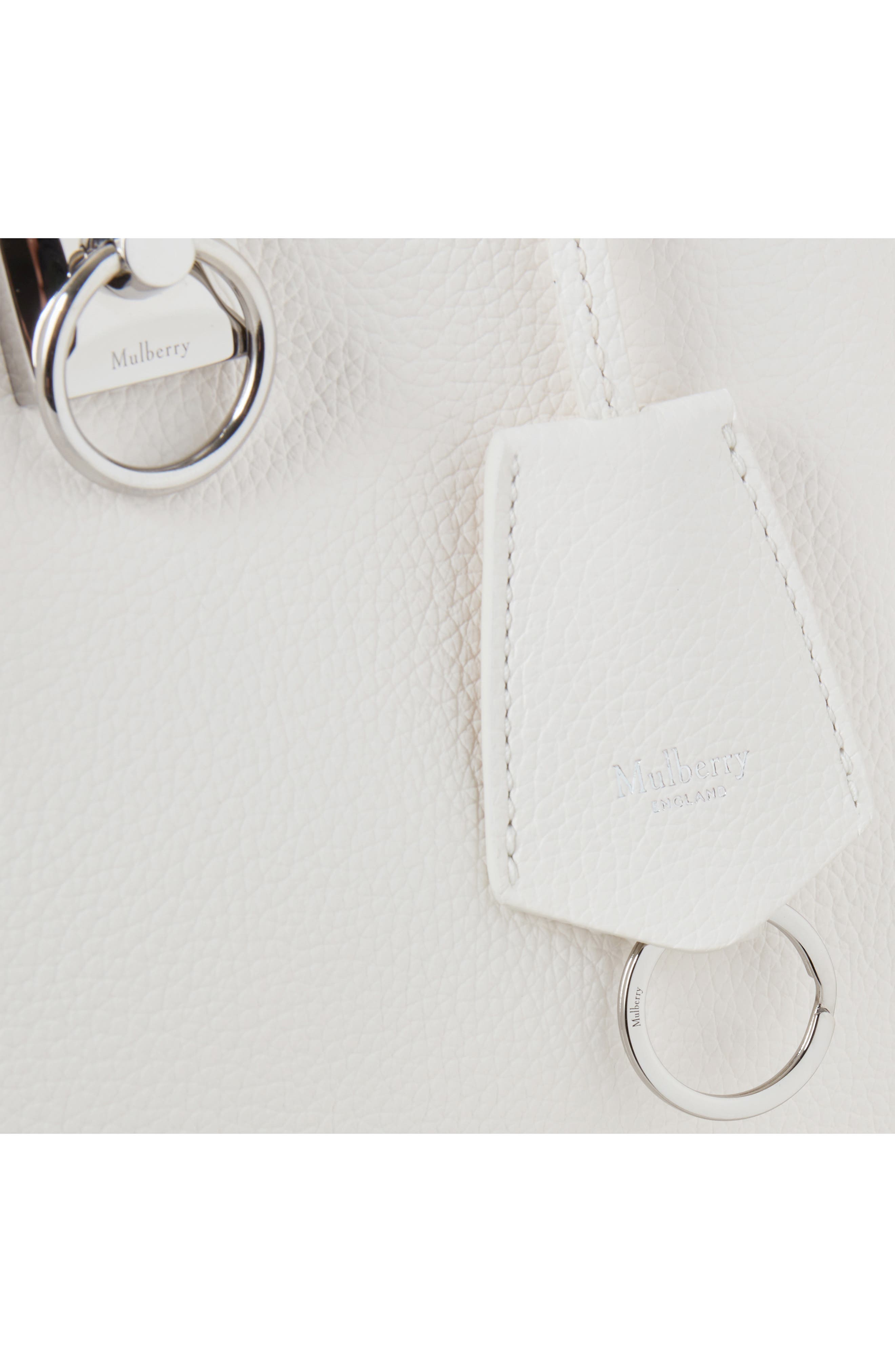 Mulberry Small Iris Heavy Grain Leather Hobo, Alternate, color, 