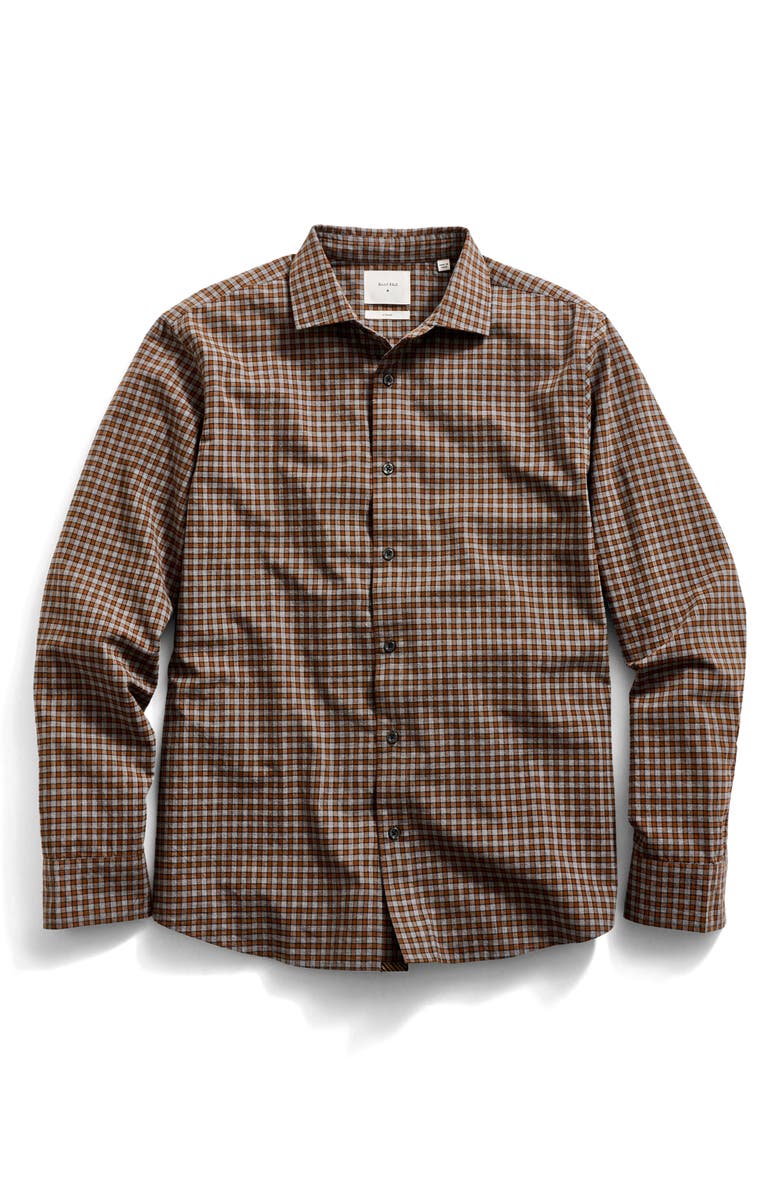 Billy Reid Tuscumbia Sport Shirt, Main, color, Oak/ Grey