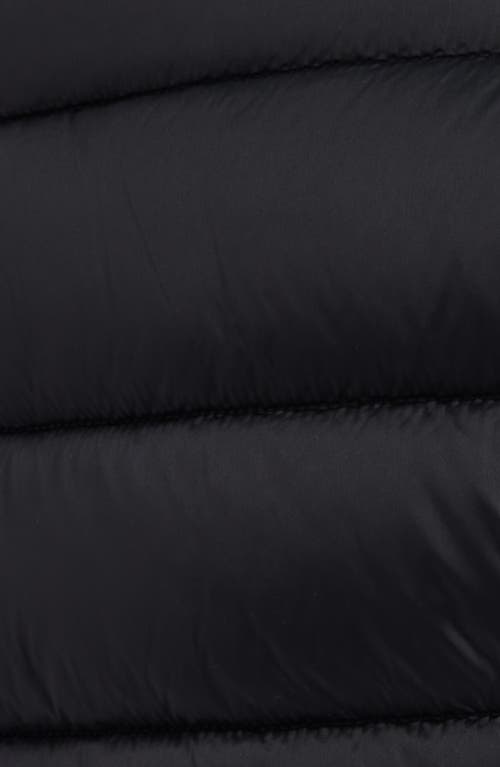 Save The Duck Women Lynn Black Quilted Puffer Vest Jacket In Black