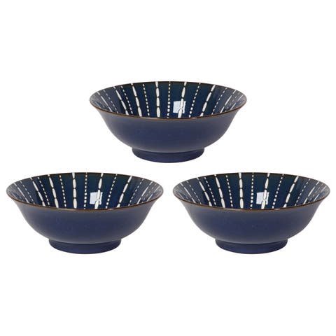 Pulse Stamped Bowl - Set of 3
