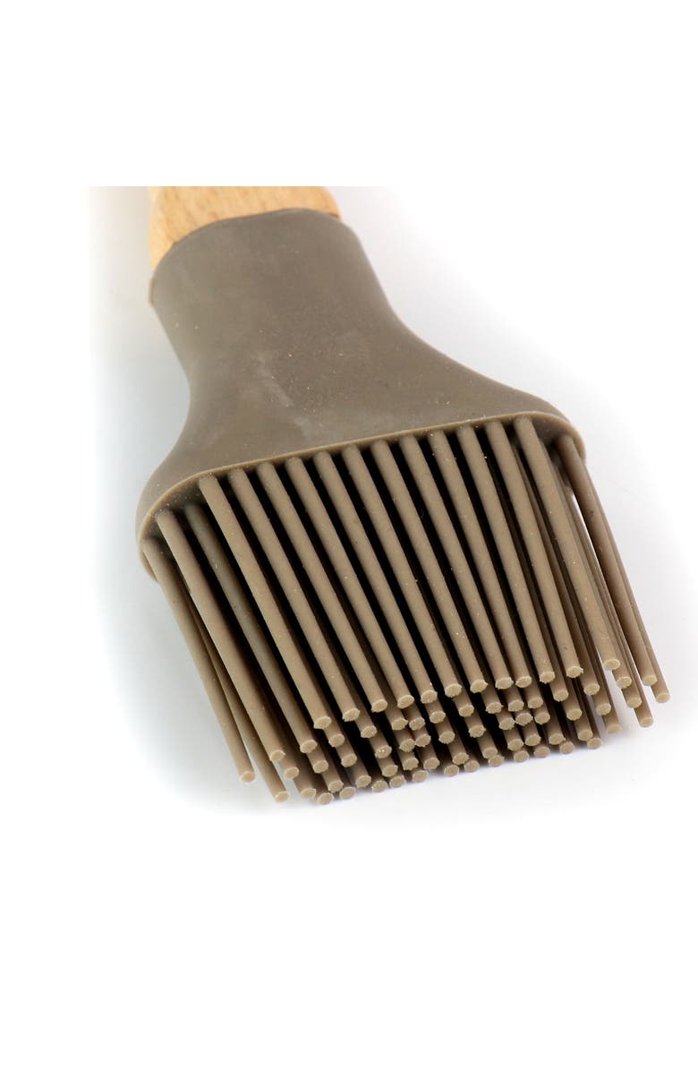 MARTHA STEWART Silicone Basting Brush, Alternate, color, Warm Grey