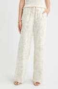 Nordstrom Linen Blend Drawstring Pants