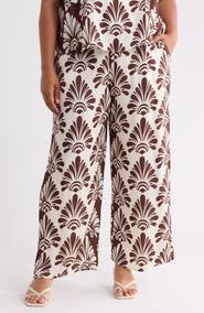 T Tahari Print Pants