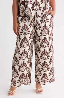 T Tahari Print Pants
