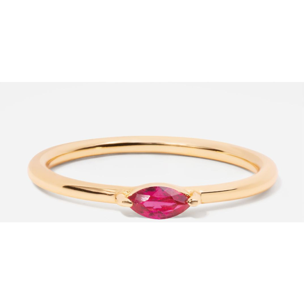 Little Sky Stone Marquise Birthstone Ring