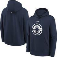 Nike Youth Nike Navy LA Clippers 2025/26 Club Fleece Hoodie