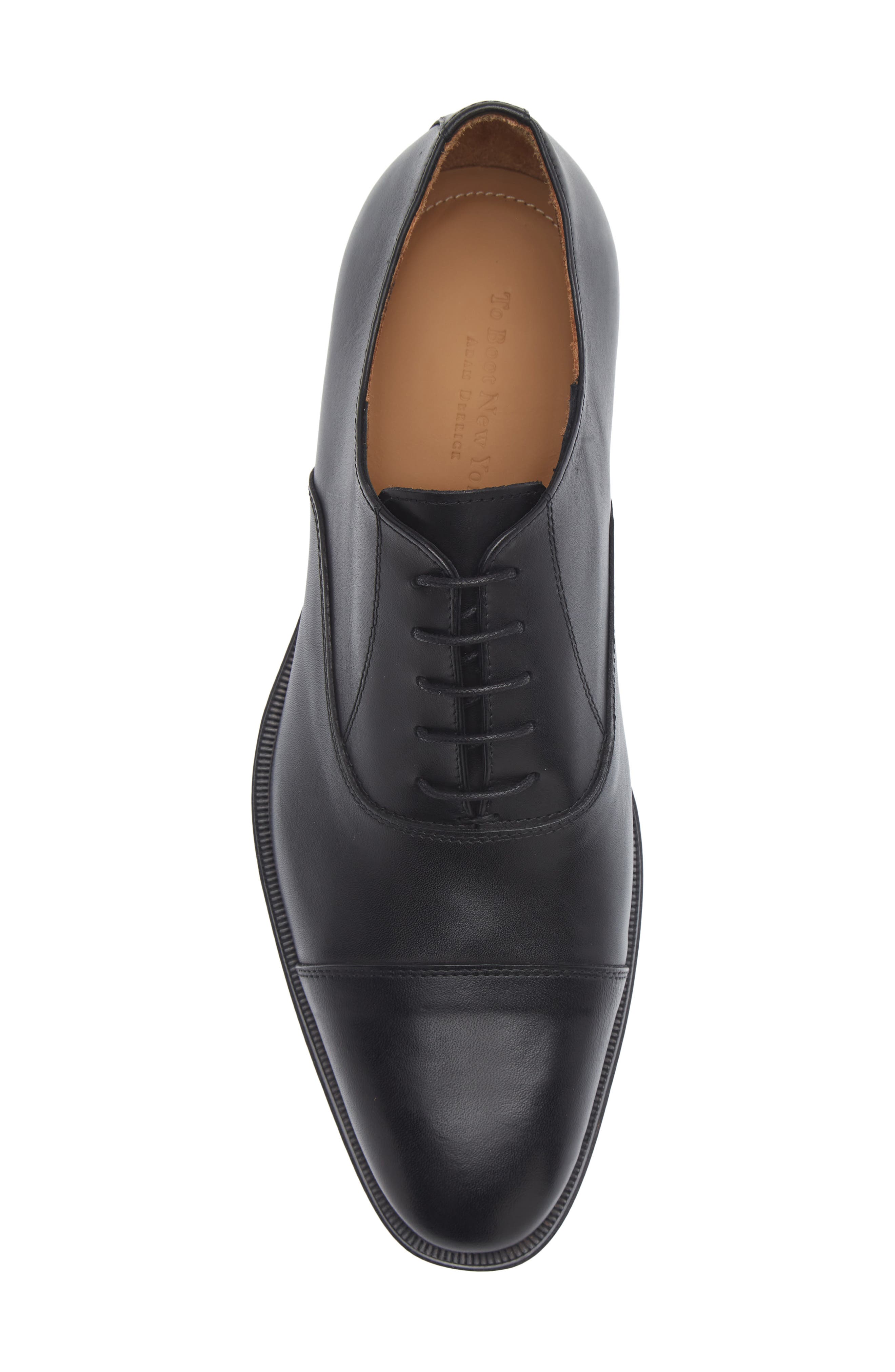 Merlin Leather Oxford, Alternate, color, CRUST PAOLO BLACK